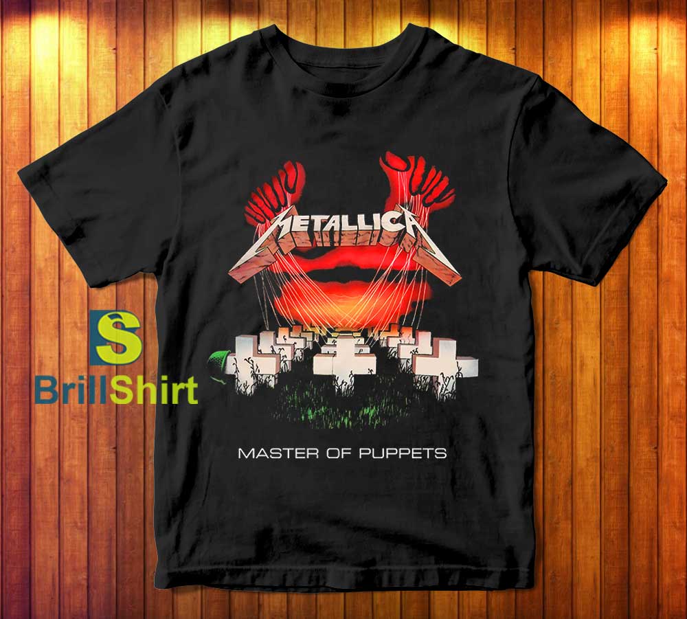 Metallica Master of Puppets T-Shirt Metallica Master of Puppets T-Shirt