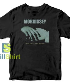 Morrissey Hold On Black T-Shirt