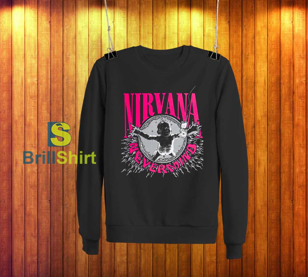 Nirvana Nevermind Sweatshirt Nirvana Nevermind Sweatshirt