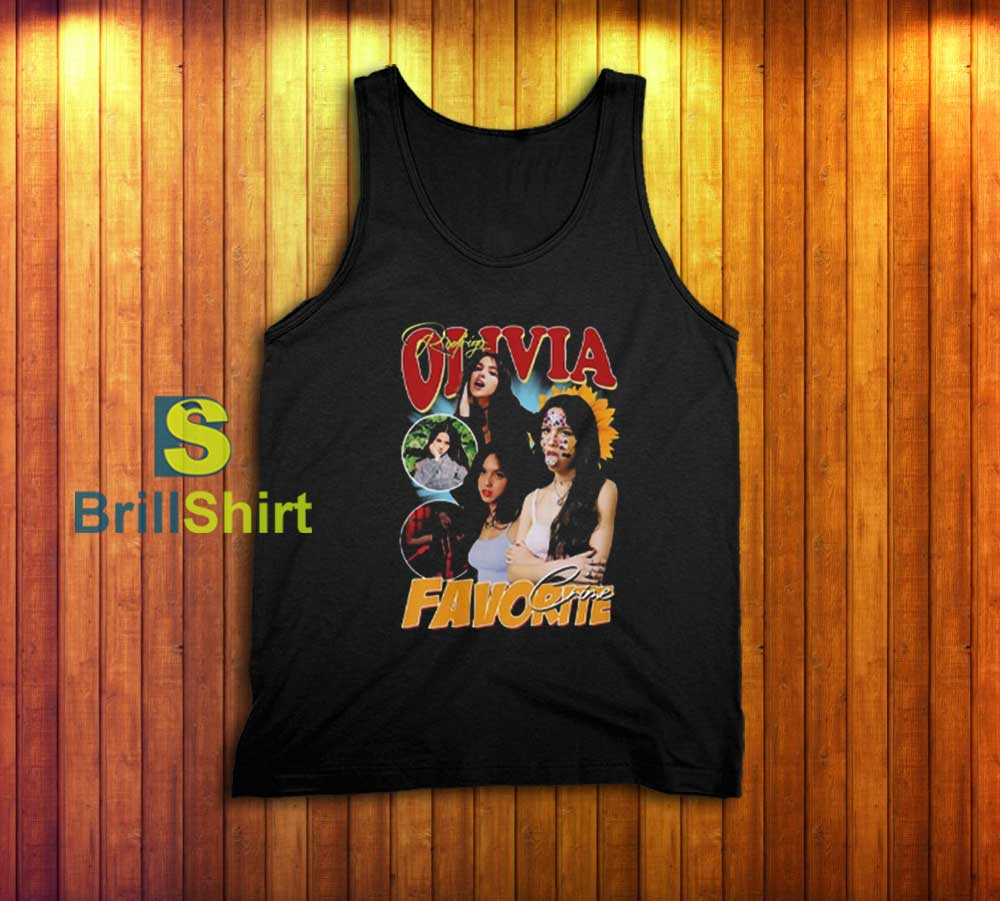 Olivia Rodrigo Favorite Crime Collage Tank Top Olivia Rodrigo Favorite Crime Collage Tank Top