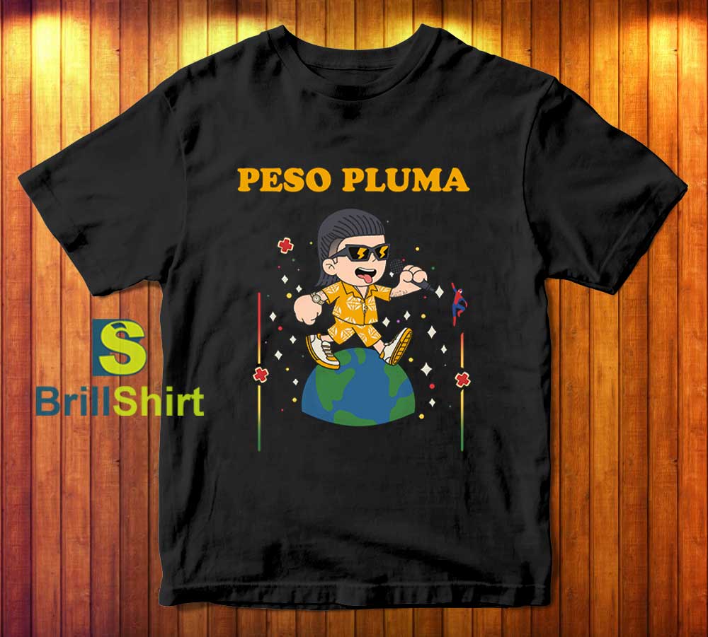 Peso Pluma Sing on Earth T-Shirt Peso Pluma Sing on Earth T-Shirt