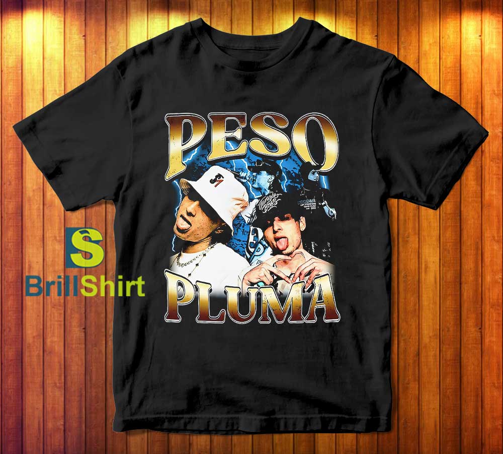 Peso Pluma Vintage Collage T-Shirt Peso Pluma Vintage Collage T-Shirt