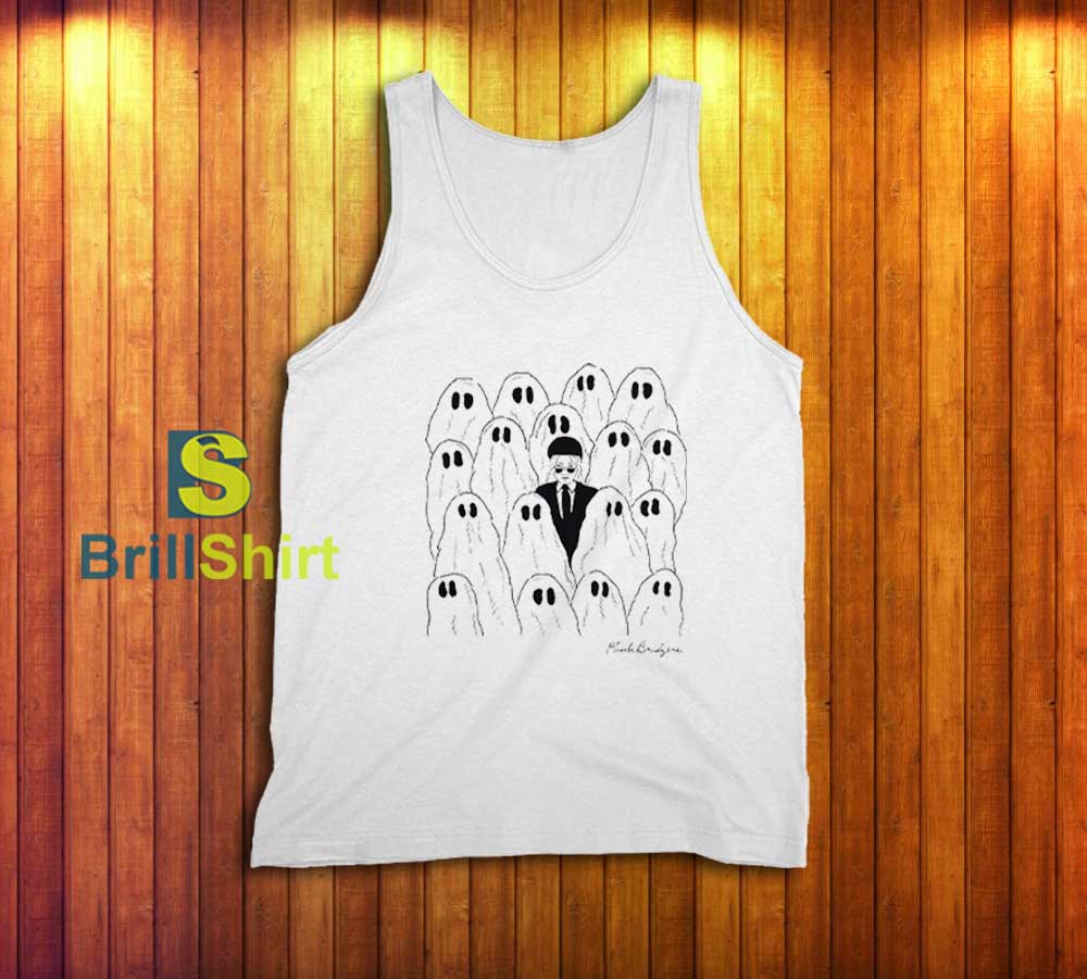Phoebe Bridgers White Ghost Tank Top Phoebe Bridgers White Ghost Tank Top
