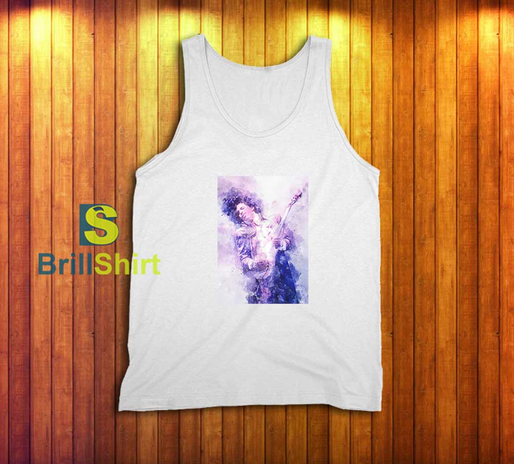 Prince Purple Watercolor Tank Top Prince Purple Watercolor Tank Top