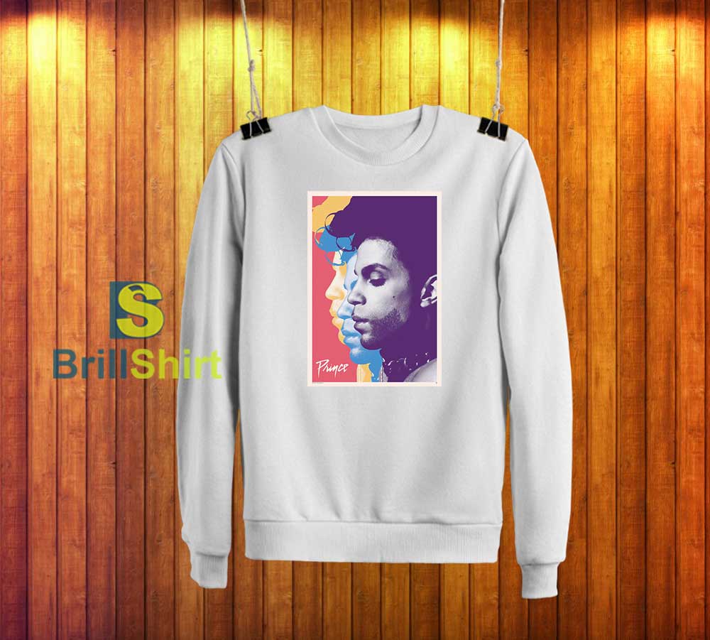Prince Rainbow Portrait Sweatshirt Prince Rainbow Portrait Sweatshirt
