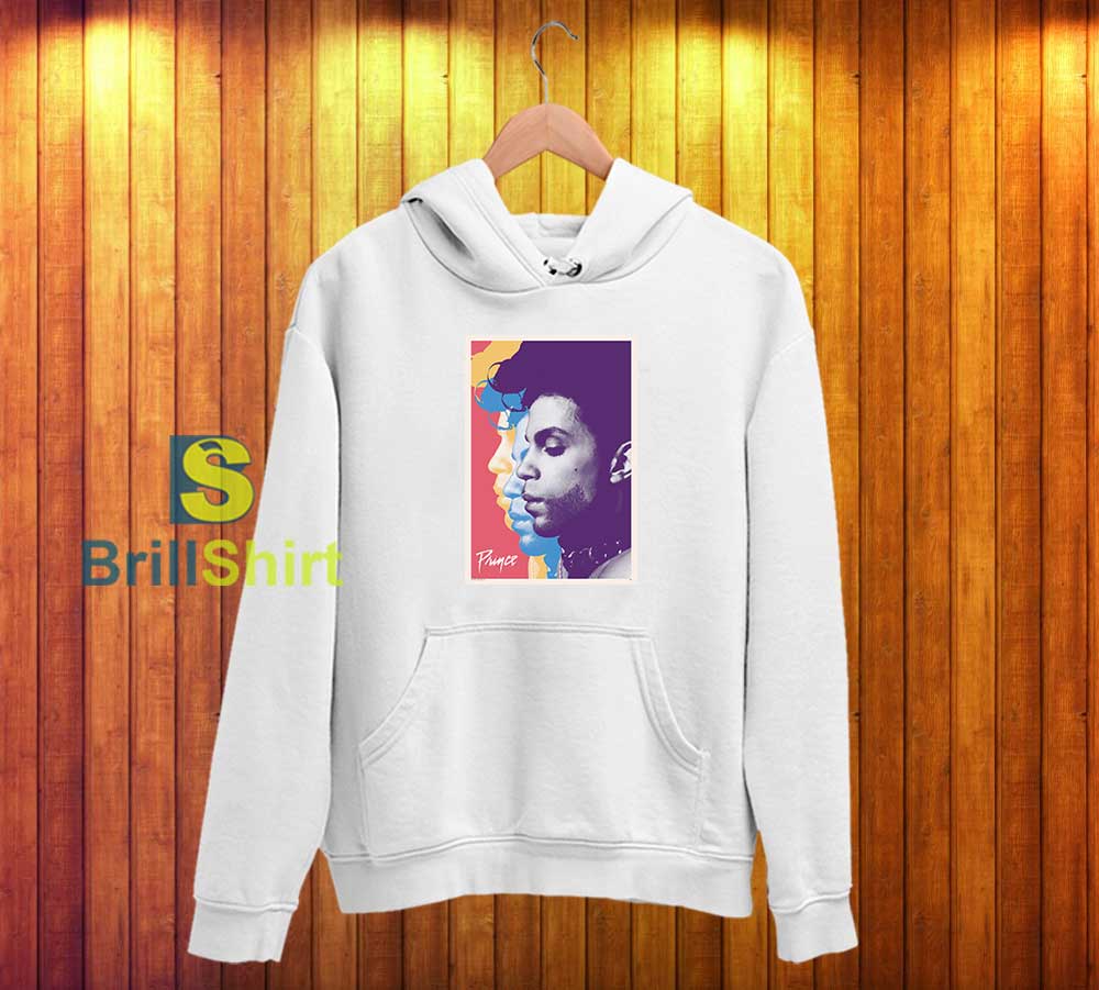 Prince Rainbow Portrait Hoodie Prince Rainbow Portrait Hoodie