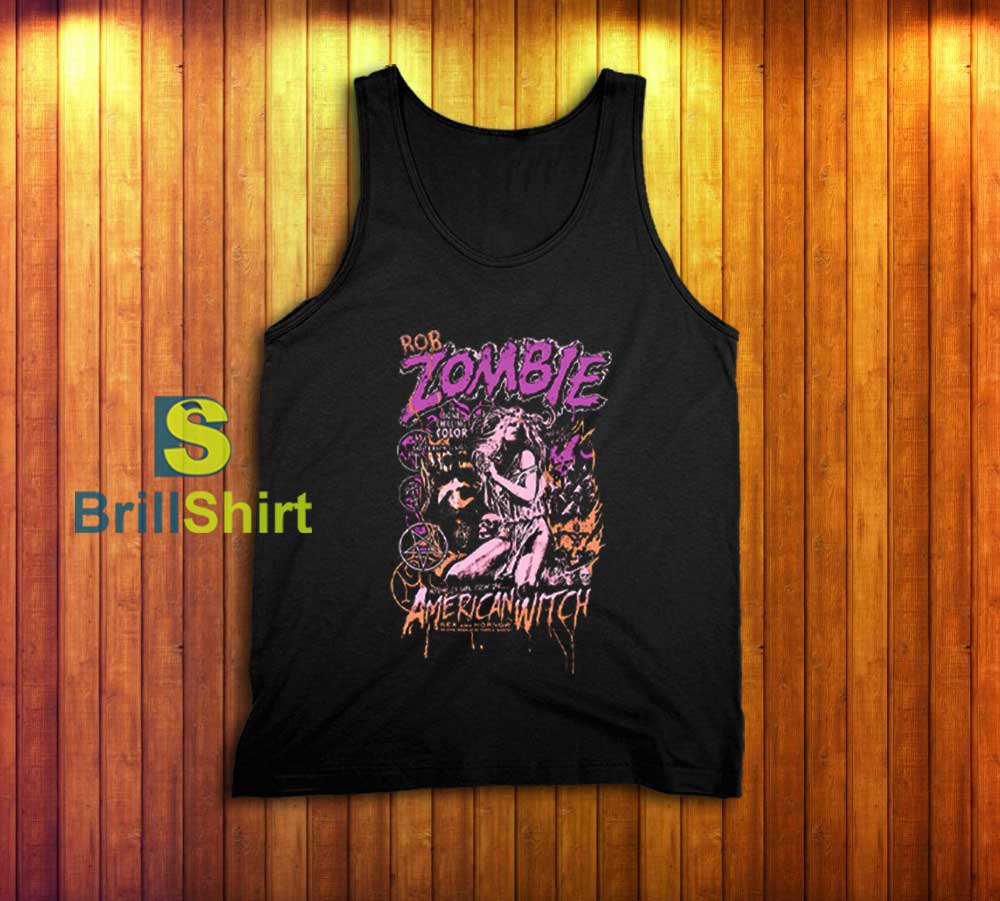 Rob Zombie American Witch Tank Top Rob Zombie American Witch Tank Top