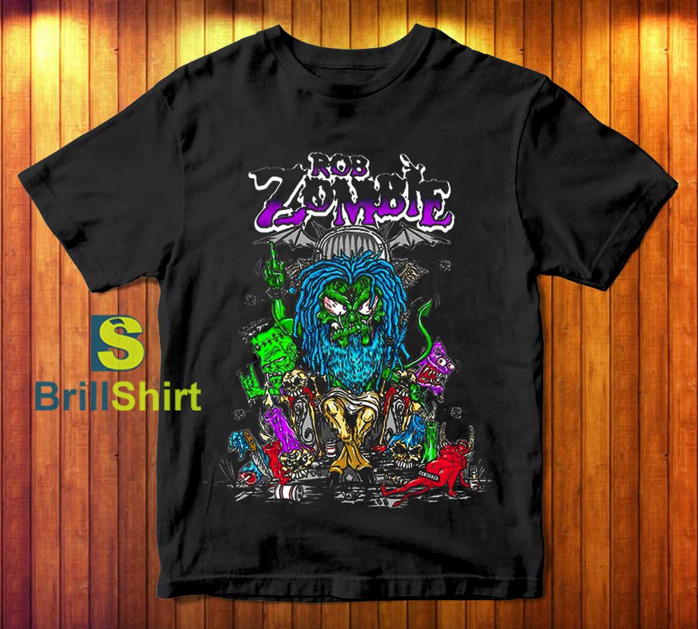 Rob Zombie King Bat T-Shirt Rob Zombie King Bat T-Shirt