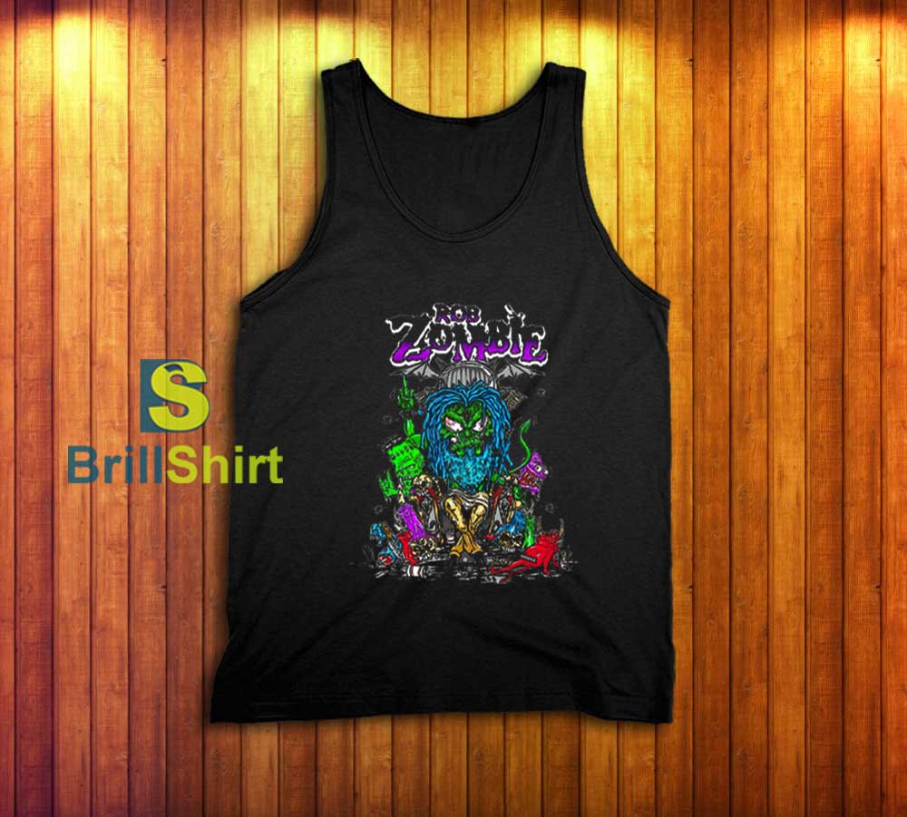 Rob Zombie King Bat Tank Top Rob Zombie King Bat Tank Top
