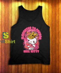 Slaughter To Prevail Kitty Black Tank Top