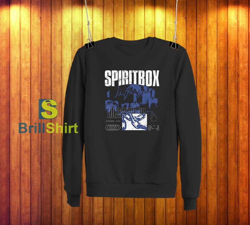 Spiritbox Blessed Be Candle Sweatshirt Spiritbox Blessed Be Candle Sweatshirt