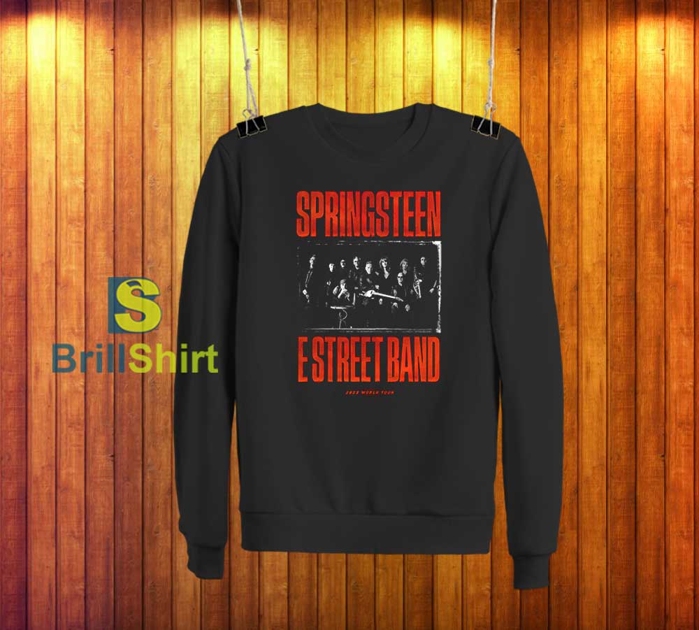 Springsteen E Street Band Sweatshirt Springsteen E Street Band Sweatshirt