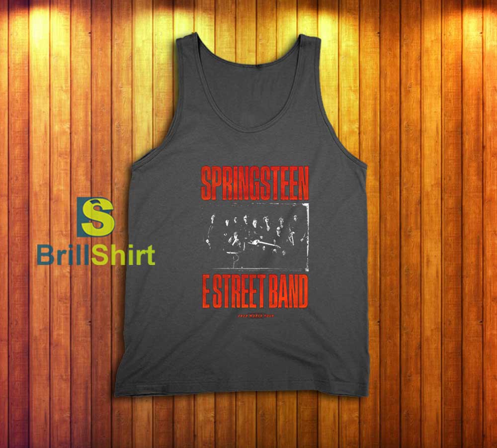 Springsteen E Street Band Tank Top Springsteen E Street Band Tank Top