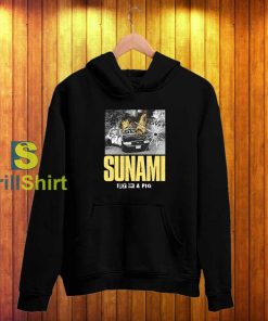 Sunami 187 on a Pig Hoodie