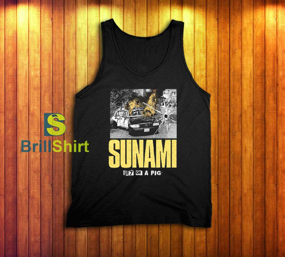 Sunami 187 on a Pig Tank Top Sunami 187 on a Pig Tank Top