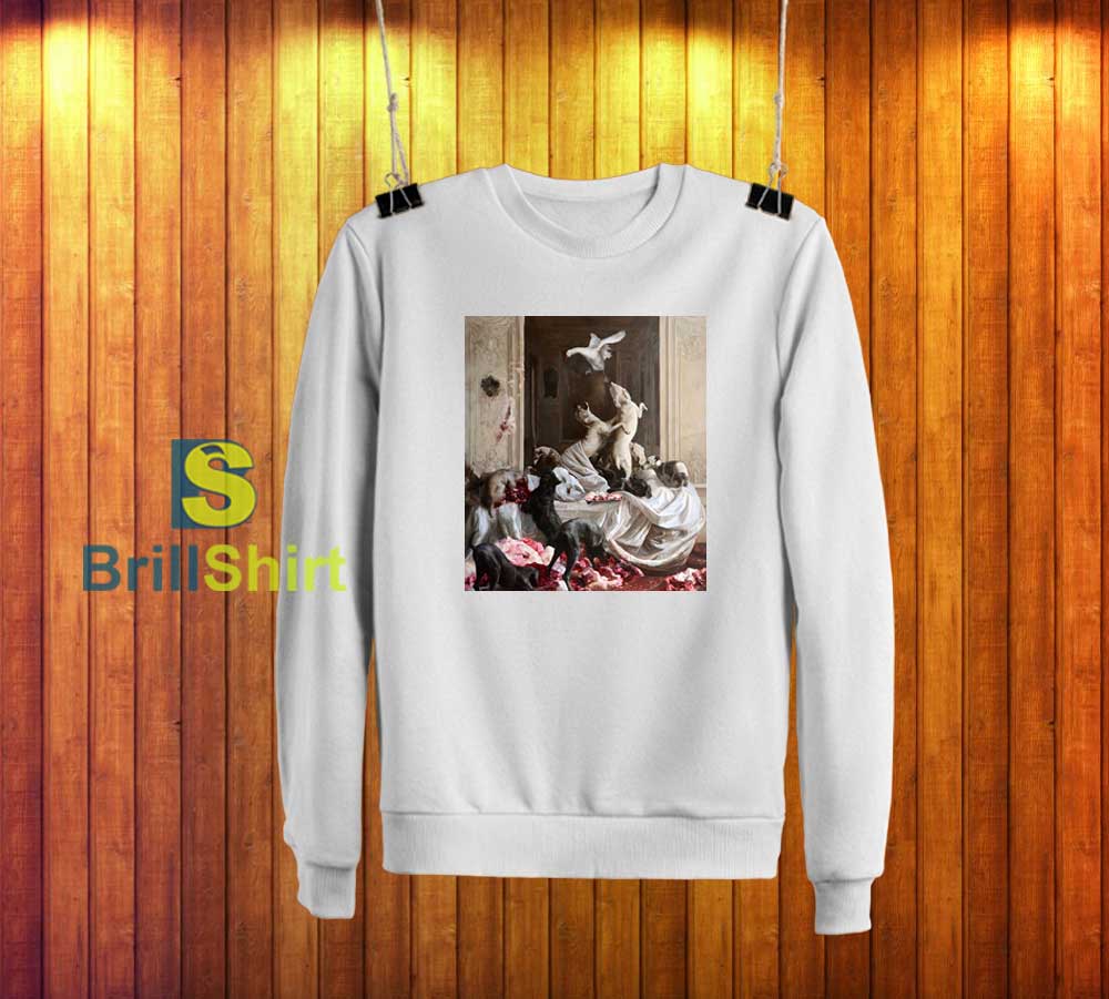 Guillermo Lorca Garcia Animals Fight Sweatshirt Guillermo Lorca Garcia Animals Fight Sweatshirt