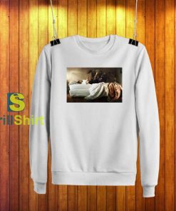 Guillermo Lorca Garcia Girl in Bed Sweatshirt
