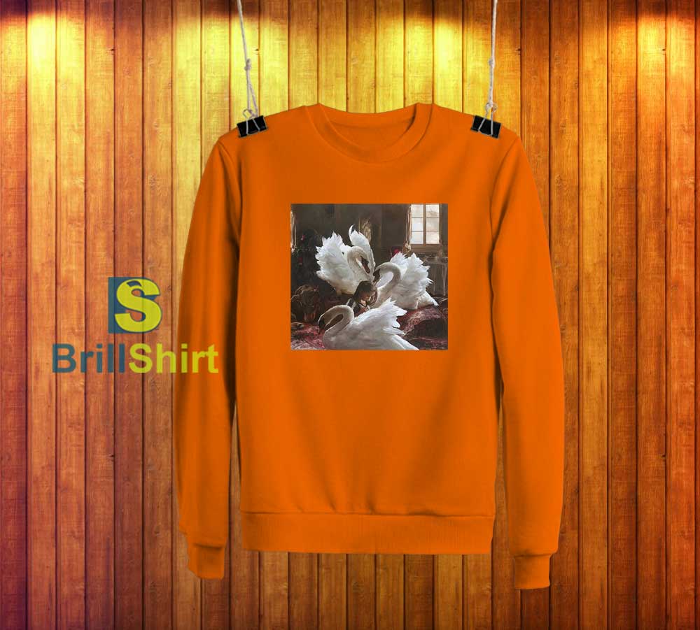 Guillermo Lorca Garcia Swan's Girl Sweatshirt Guillermo Lorca Garcia Swan's Girl Sweatshirt