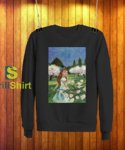Julie Kim Girl Beautiful Dress Sweatshirt