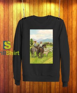 Julie Kim Riding in the Field Sweatshirt