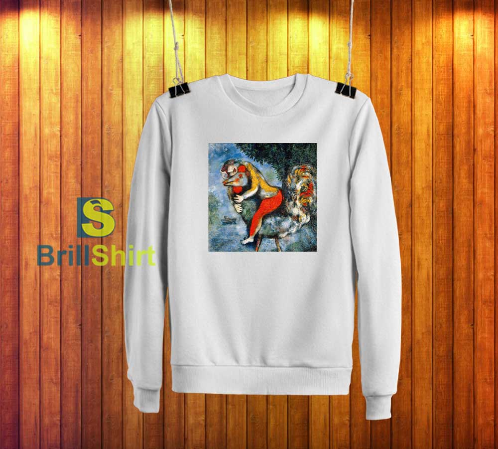 Marc Chagall Human Acrrobat Sweatshirt Marc Chagall Human Acrrobat Sweatshirt