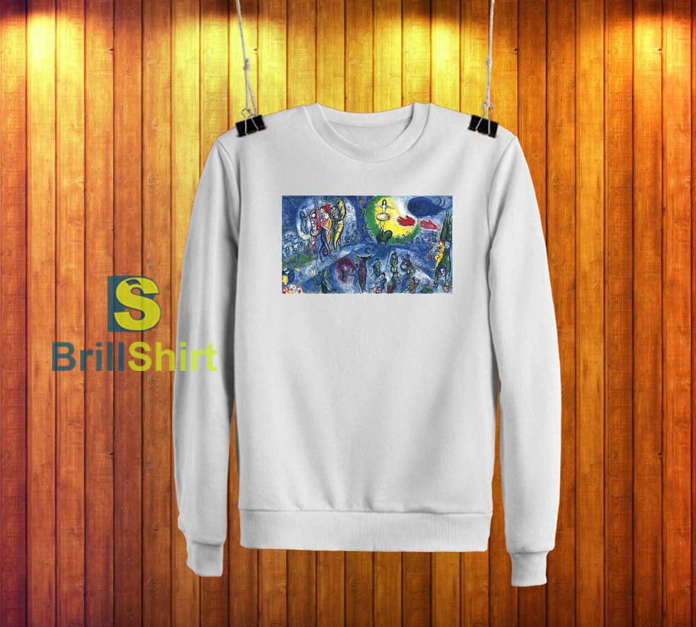 Marc Chagall Wild Wondrous World Sweatshirt Marc Chagall Wild Wondrous World Sweatshirt