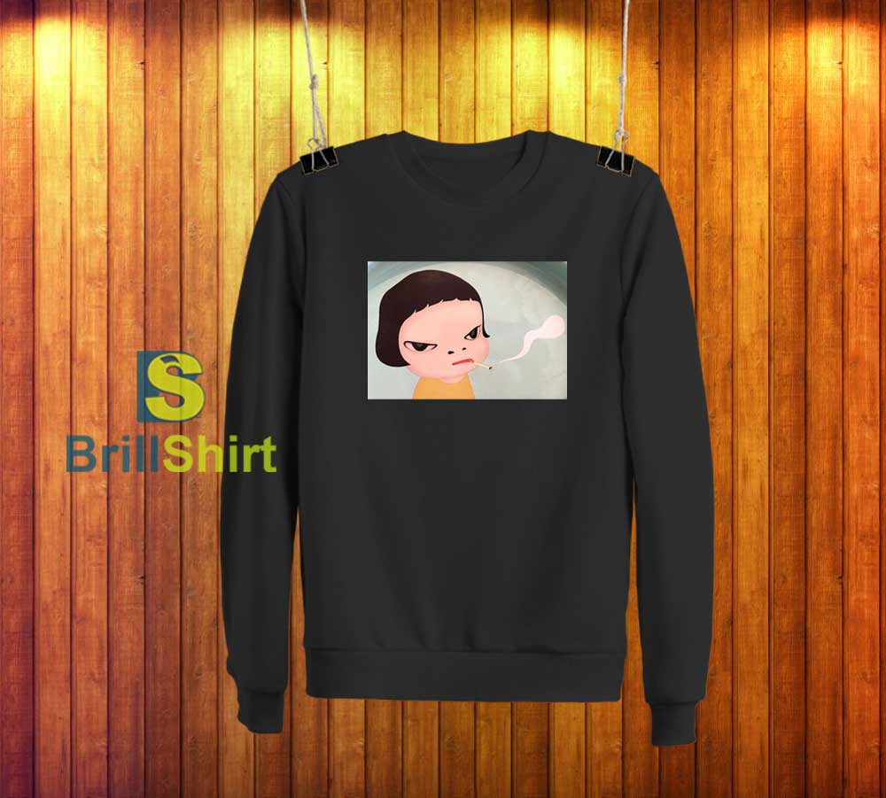 Yoshitomo Nara Smoke Sweatshirt Yoshitomo Nara Smoke Sweatshirt