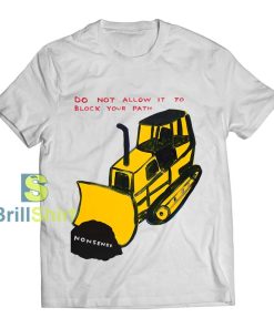 David Shrigley Block Your Path T-Shirt