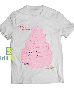 David Shrigley Cake Splashed T-Shirt