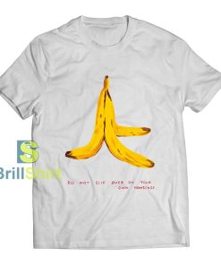 David Shrigley Don't Slip Over On Your Own T-Shirt