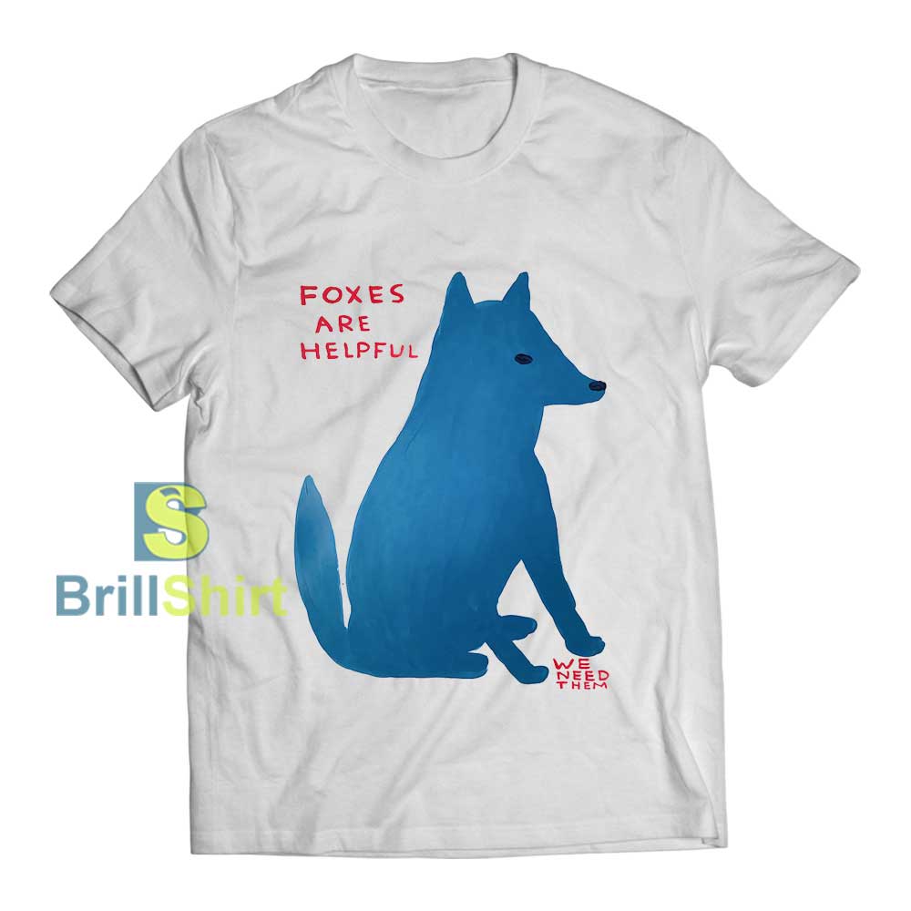 David Shrigley Foxes Are Helpful