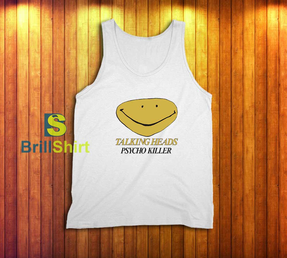 Talking Heads Psycho Killer Tank Top Talking Heads Psycho Killer Tank Top