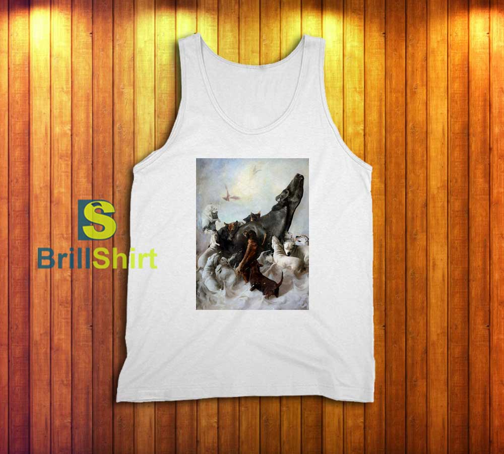 Guillermo Lorca Garcia Dog and Buffalo Tank Top Guillermo Lorca Garcia Dog and Buffalo Tank Top