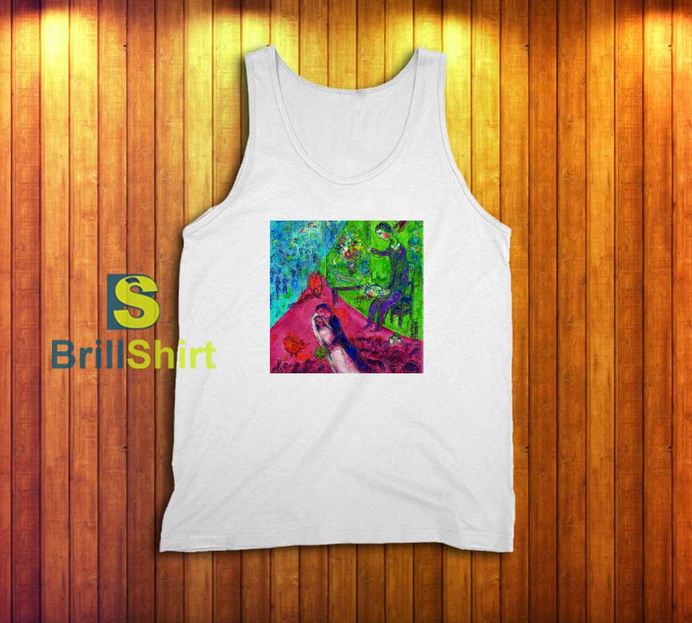 Marc Chagall Painting Brides Tank Top Marc Chagall Painting Brides Tank Top