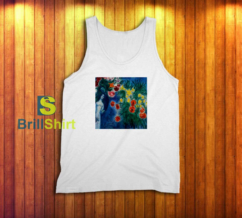 Marc Chagall Two Abstract People Tank Top Marc Chagall Two Abstract People Tank Top