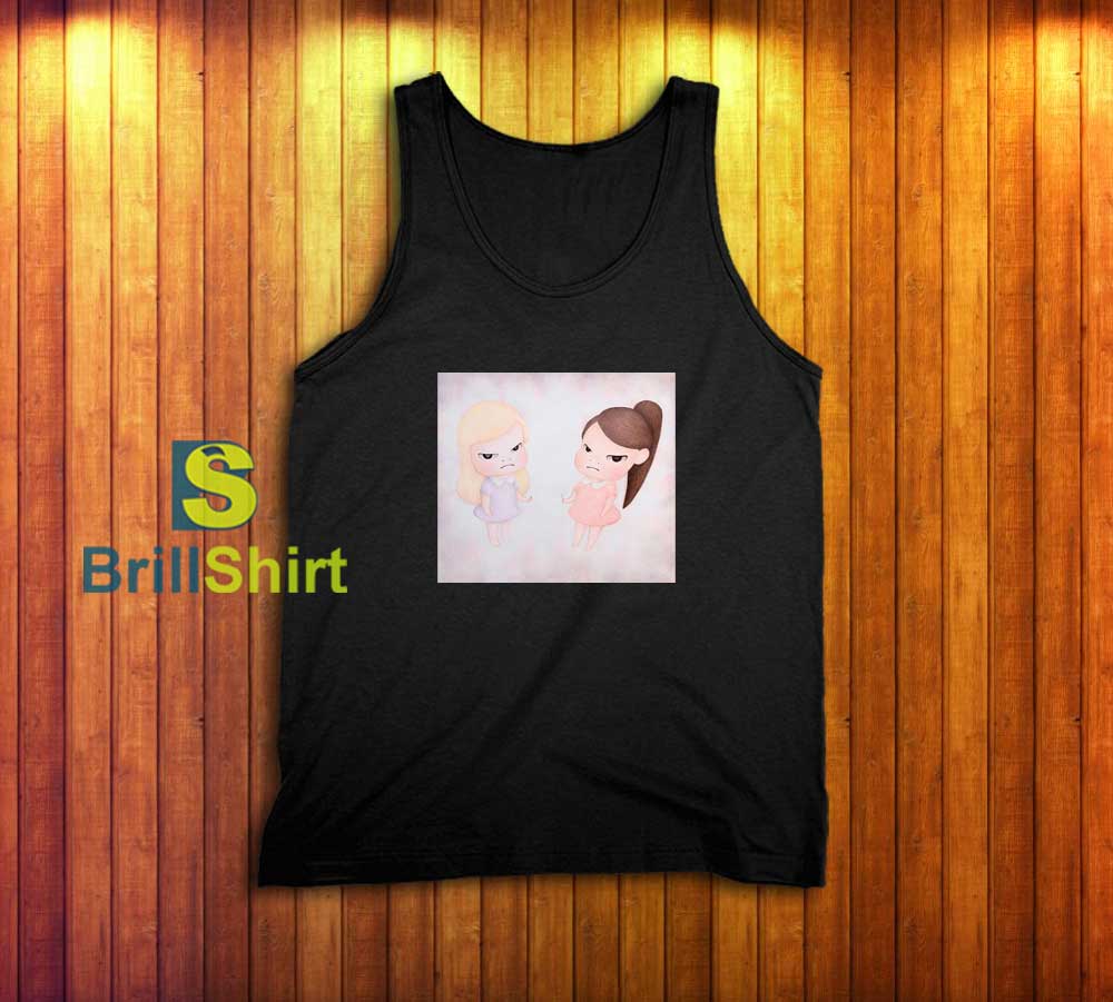 Yoshitomo Nara Angry Sisters Tank Top Yoshitomo Nara Angry Sisters Tank Top