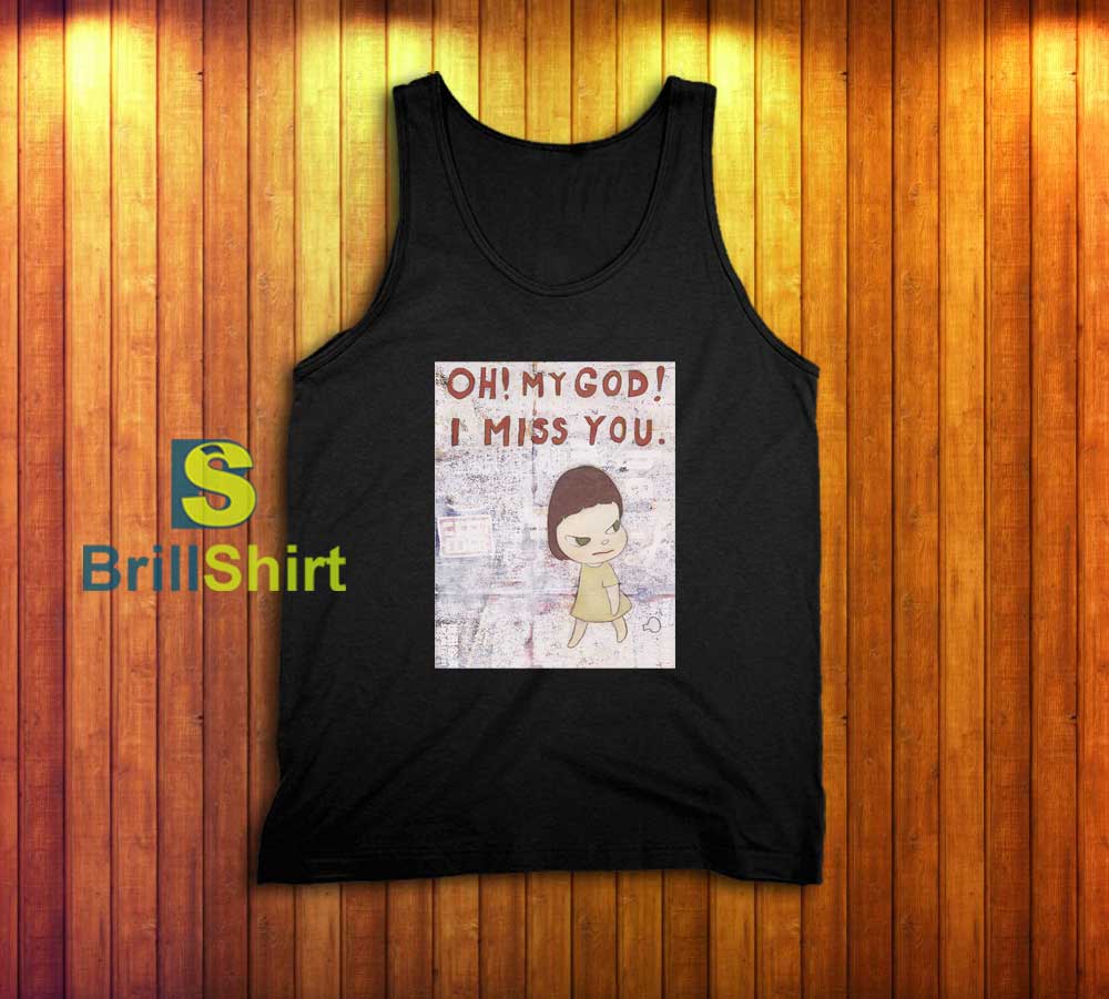 Yoshitomo Nara I Miss You Tank Top Yoshitomo Nara I Miss You Tank Top
