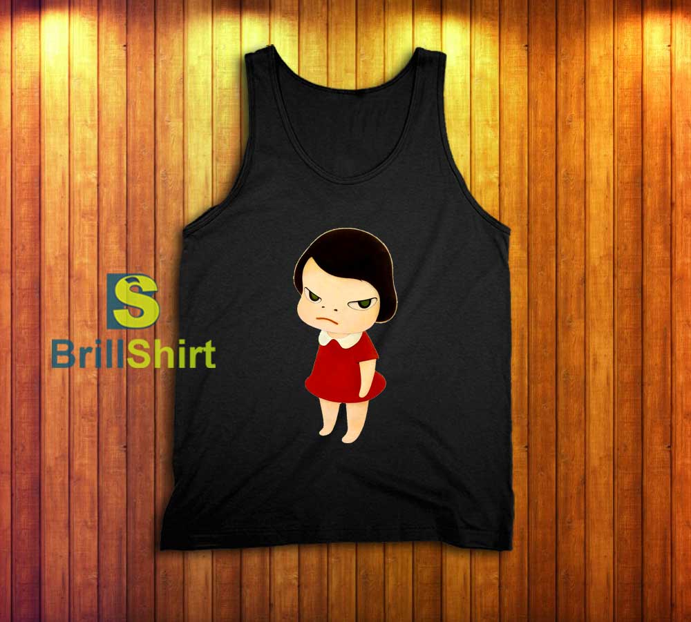 Yoshitomo Nara Pretty Girl Tank Top Yoshitomo Nara Pretty Girl Tank Top