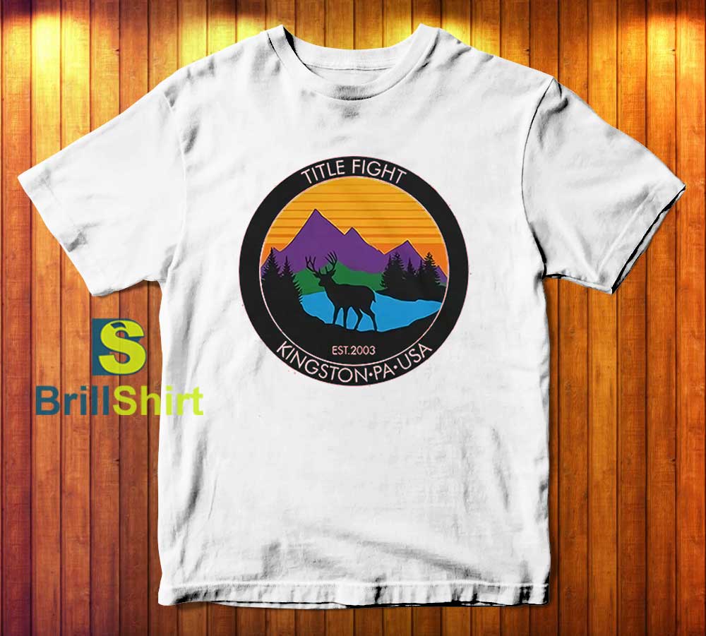 Title Fight Deer T-Shirt Title Fight Deer T-Shirt