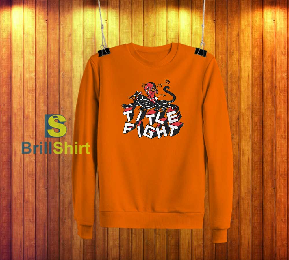 Title Fight Devil Sweatshirt Title Fight Devil Sweatshirt