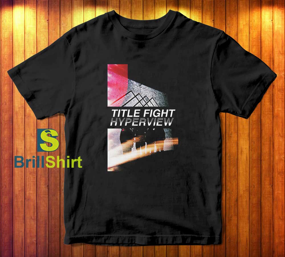 Title Fight Hyperview Cover T-Shirt Title Fight Hyperview Cover T-Shirt