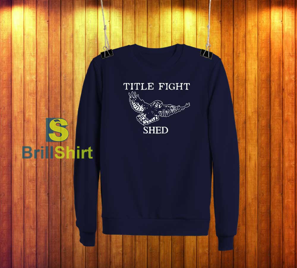 Title Fight Shed Owl Sweatshirt Title Fight Shed Owl Sweatshirt