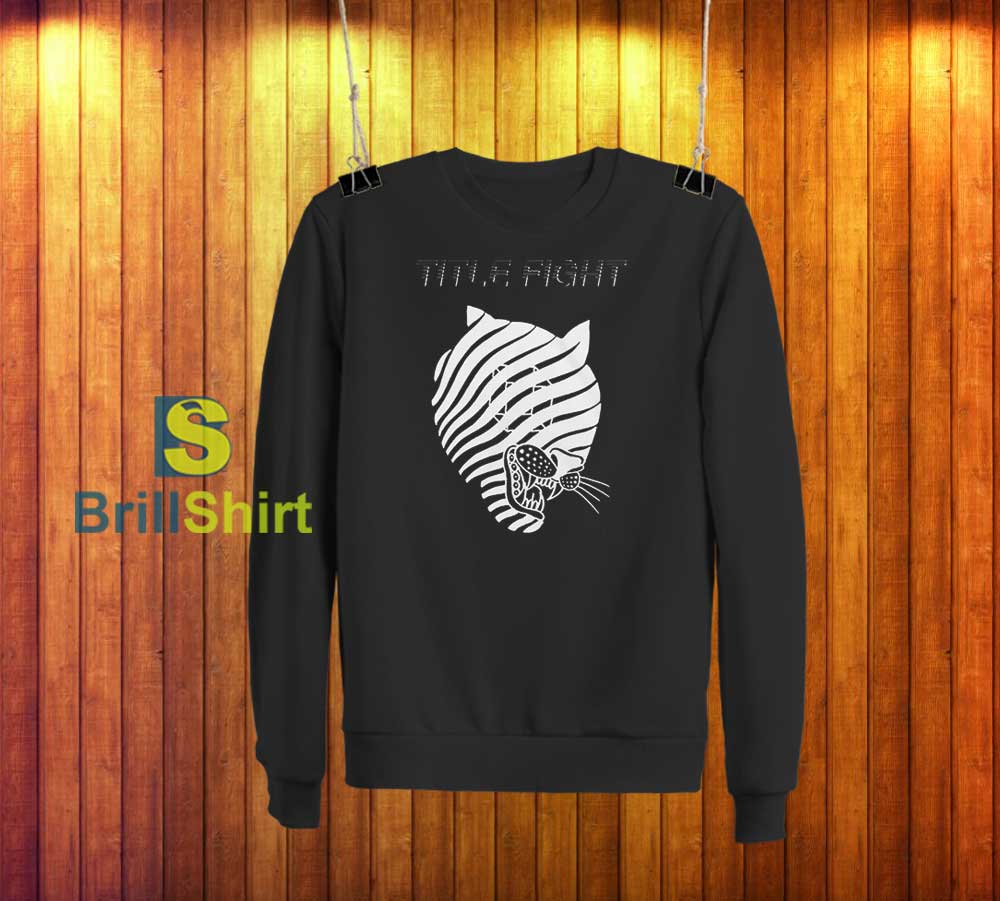 Title Fight Tiger Sweatshirt Title Fight Tiger Sweatshirt