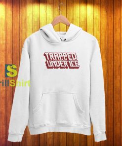 Trapped Under Ice Maroon Logo Hoodie