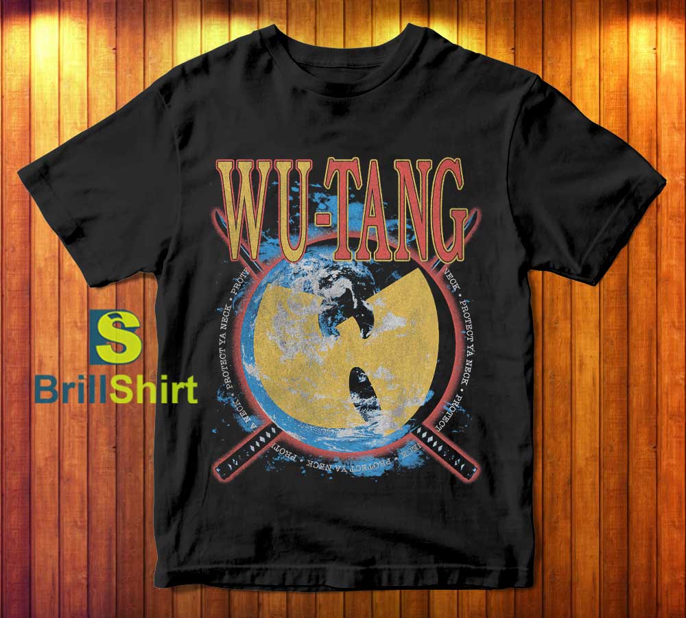 Wu-Tang-Clan-Protect-Ya-Neck-World-T-Shirt