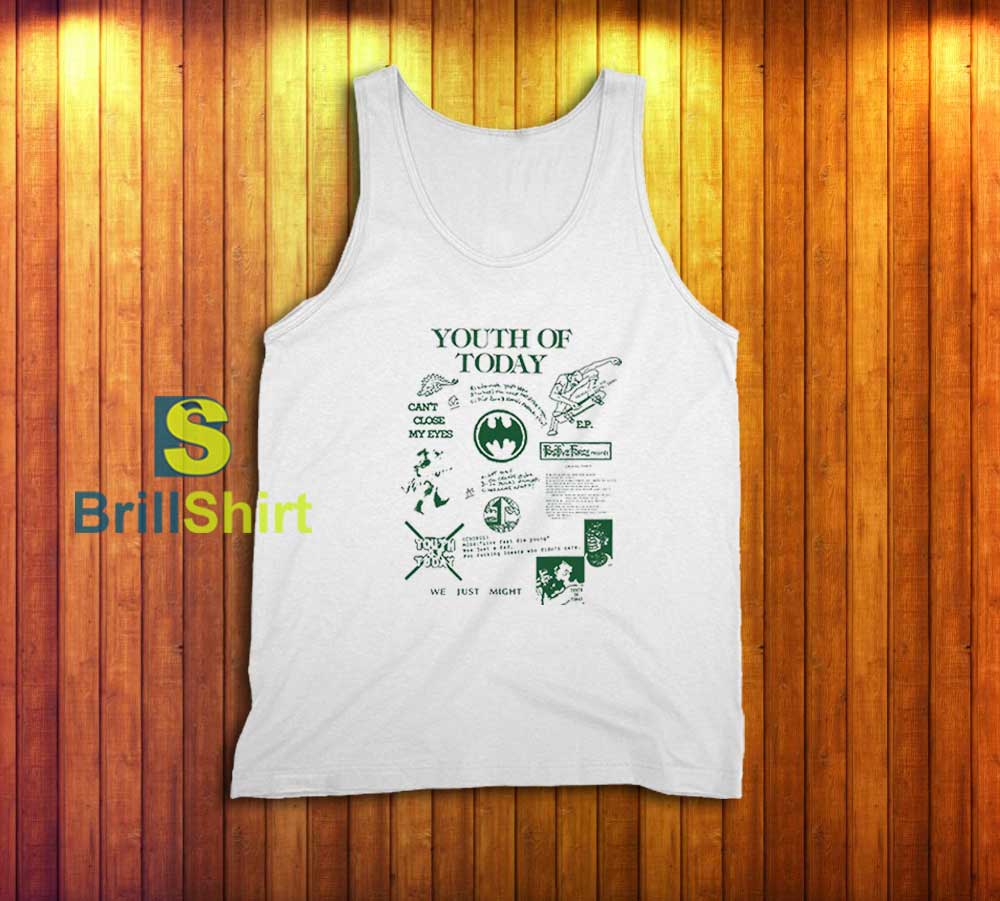 Youth of Today Three Question Trivia Tank Top Youth of Today Three Question Trivia Tank Top