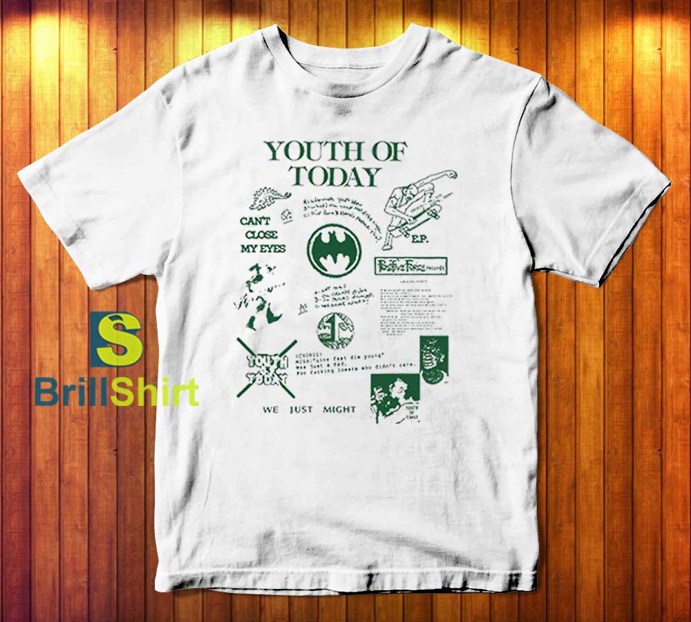 Youth of Today Three Question Trivia T-Shirt Youth of Today Three Question Trivia T-Shirt