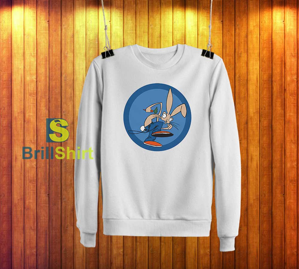 Blink 182 Classic Bunny Sweatshirt Blink 182 Classic Bunny Sweatshirt