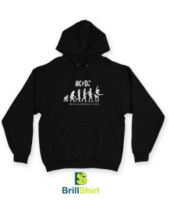 ACDC Evolution Of Rock Black Hoodie