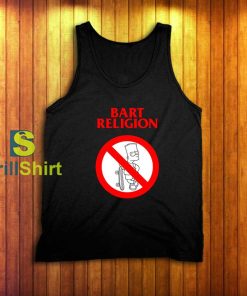 Bart Religion Bad Religion Parody Tank Top